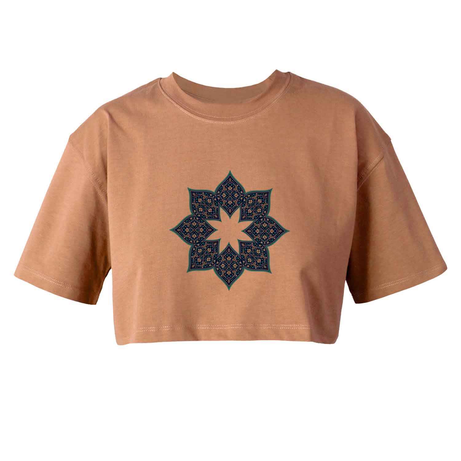 Main image of 女式短袖短款上衣 模特 Behoosh