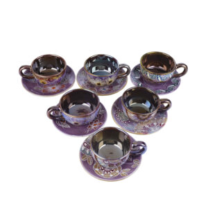 波斯茶杯套装（含茶托）– Soshia陶瓷设计