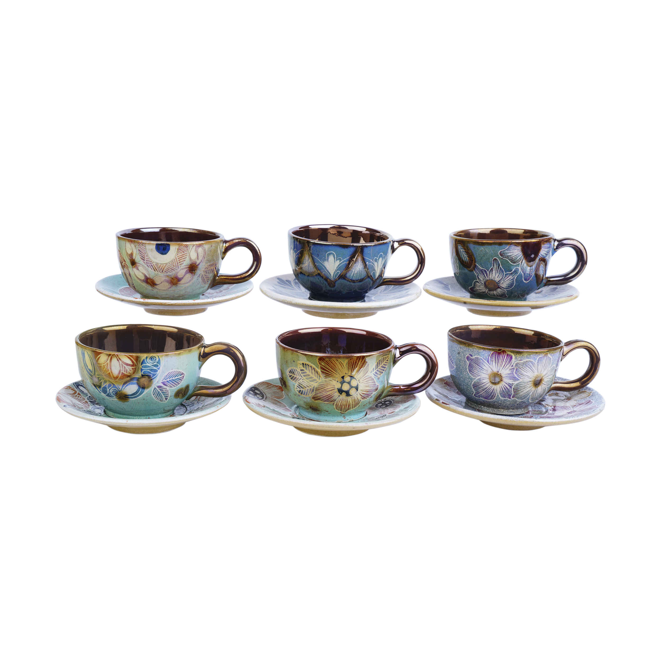 Main image of 波斯茶杯套装（含茶托）– Skakil陶瓷设计