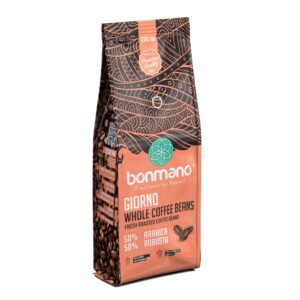 Bonmano新鲜烘焙整豆咖啡 Giorno型号 – 250克