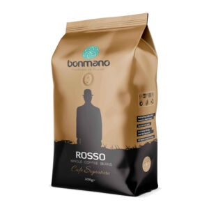 Bonmano新鲜烘焙整豆咖啡 Rosso型号 – 1000克