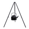 Thumbnail 4: 大锅篝火烹饪三脚架 – 带平底锅和水壶，三件套露营用