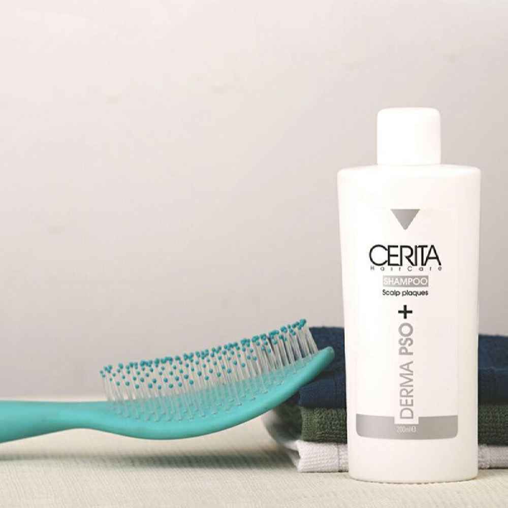 Cerita Derma PSO+ 头皮屑块护理洗发水 – 适合所有发质,缓解屑块及瘙痒(2 瓶装)