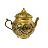 Thumbnail 4: 波斯黄铜茶炊装饰炭火茶壶 6 升