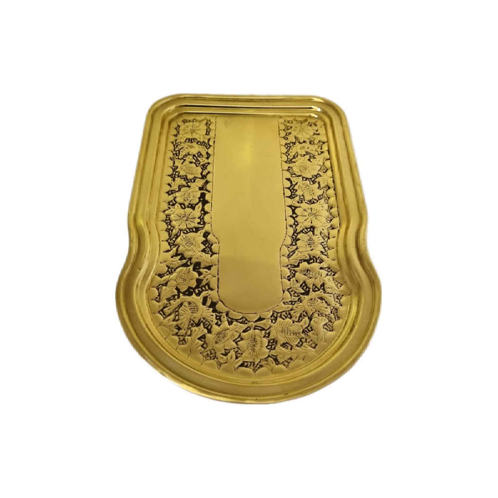 波斯黄铜茶炊装饰炭火茶壶 6 升