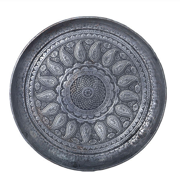 Main image of 装饰铜托盘 波斯手工艺雕刻 Termeh（特尔梅，波斯传统丝织品图案）