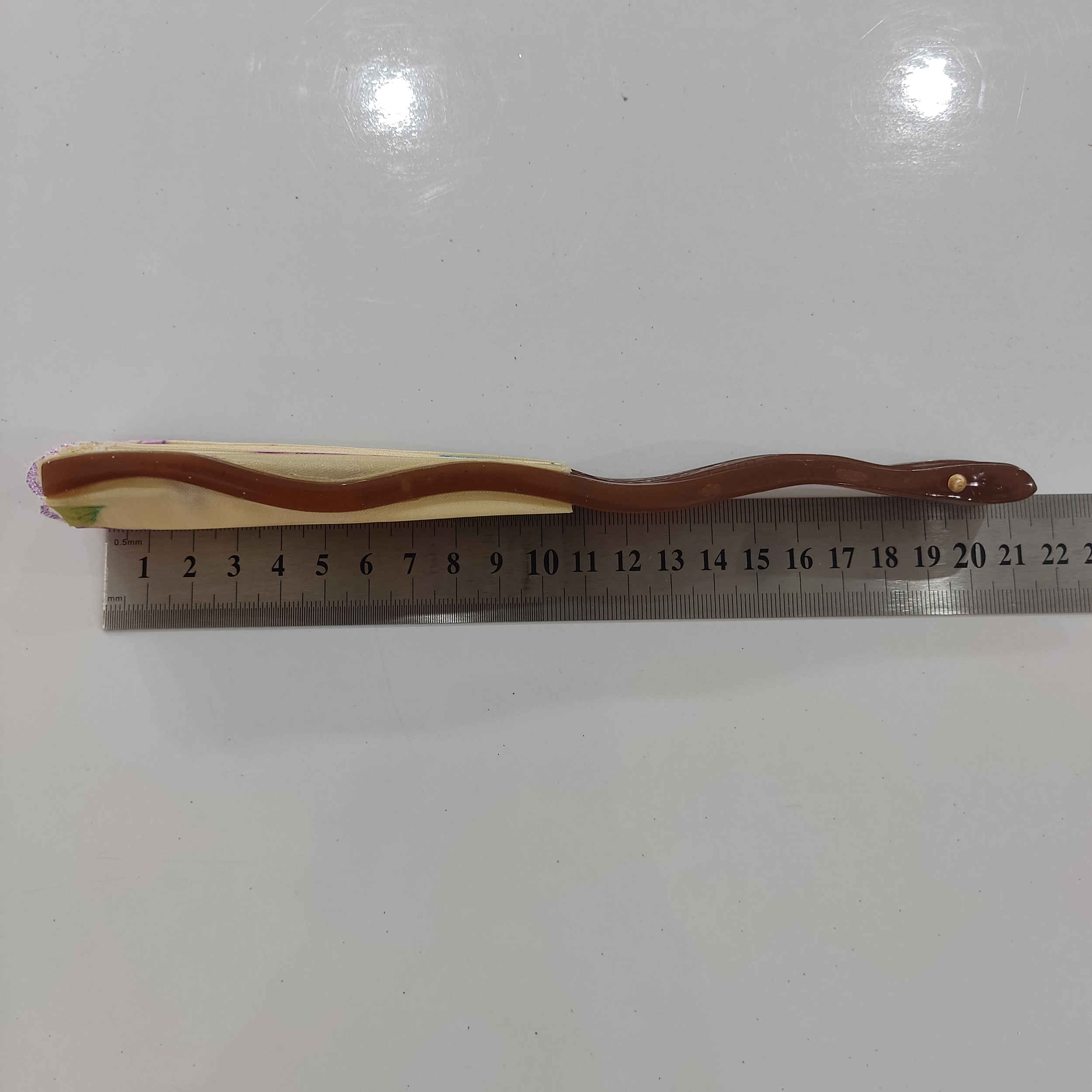 便携折叠手扇 – 花卉图案 Kiana 款