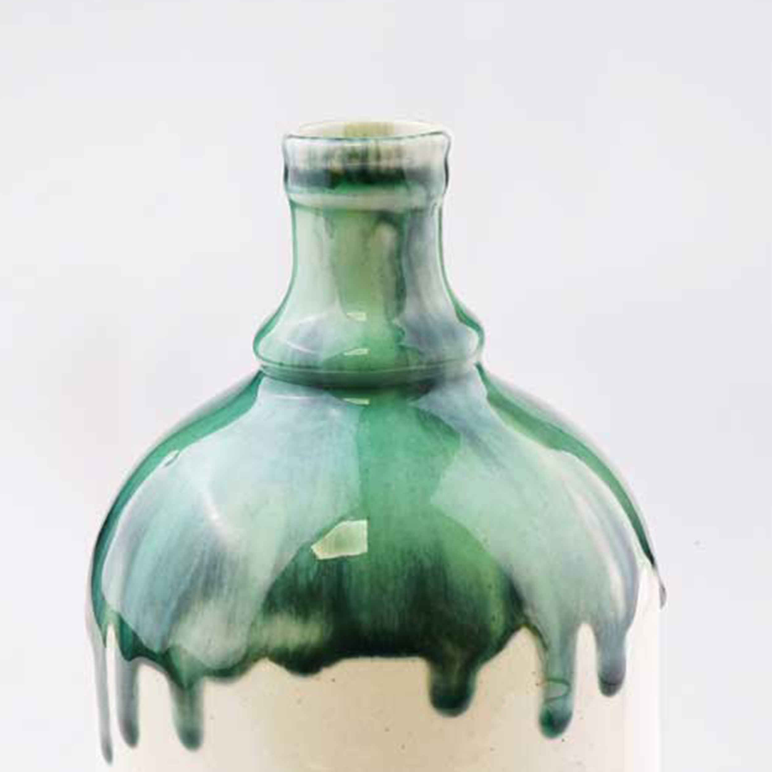 陶瓷小花瓶 – 手工制作，礼品或家居装饰 滴釉设计