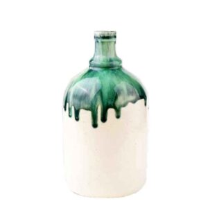 陶瓷小花瓶 – 手工制作，礼品或家居装饰 滴釉设计