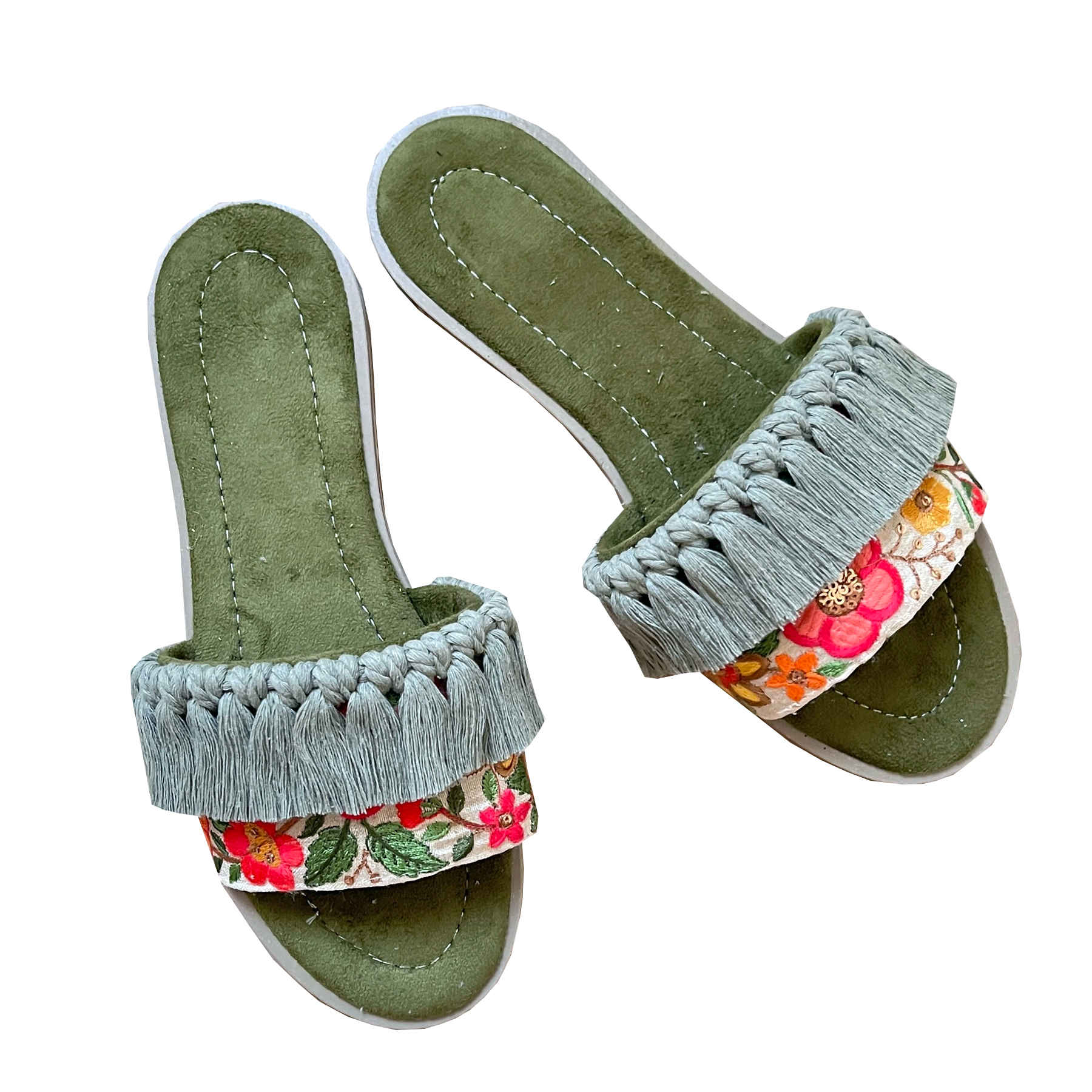 Main image of 手工编织波西米亚风凉鞋 – Golshan 款