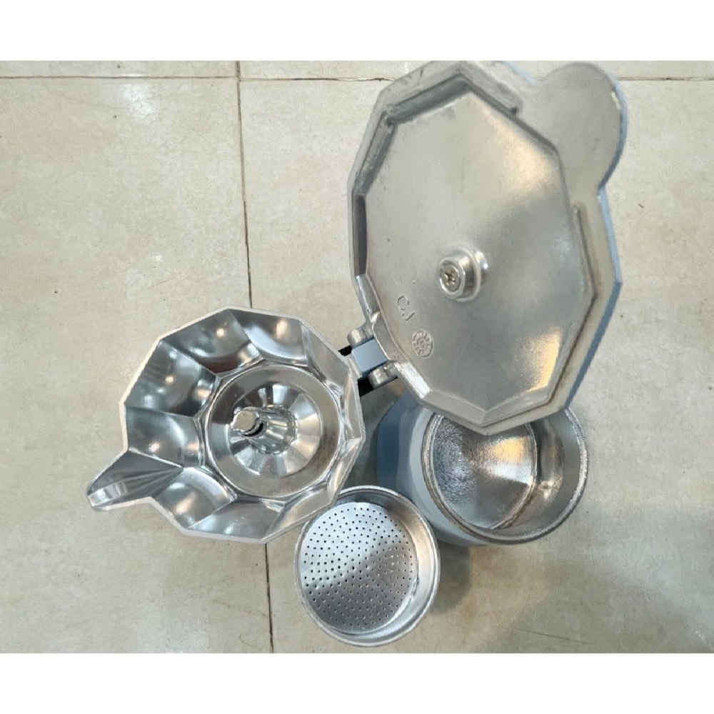 摩卡壶炉灶浓缩咖啡壶 – 经典意式咖啡壶3杯容量Paphili款