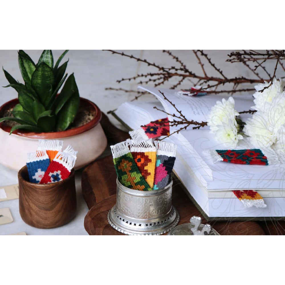 波斯基里姆风格书签 Yasin 款