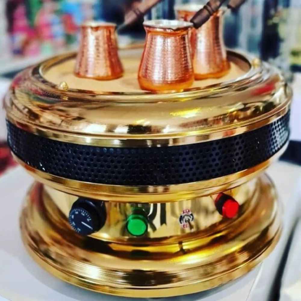 Main image of 不锈钢土耳其沙煮咖啡机 – 咖啡店专用设备