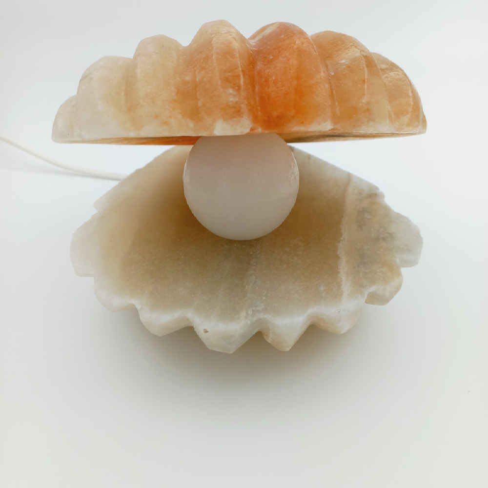 盐灯 – 手工贝壳与珍珠设计