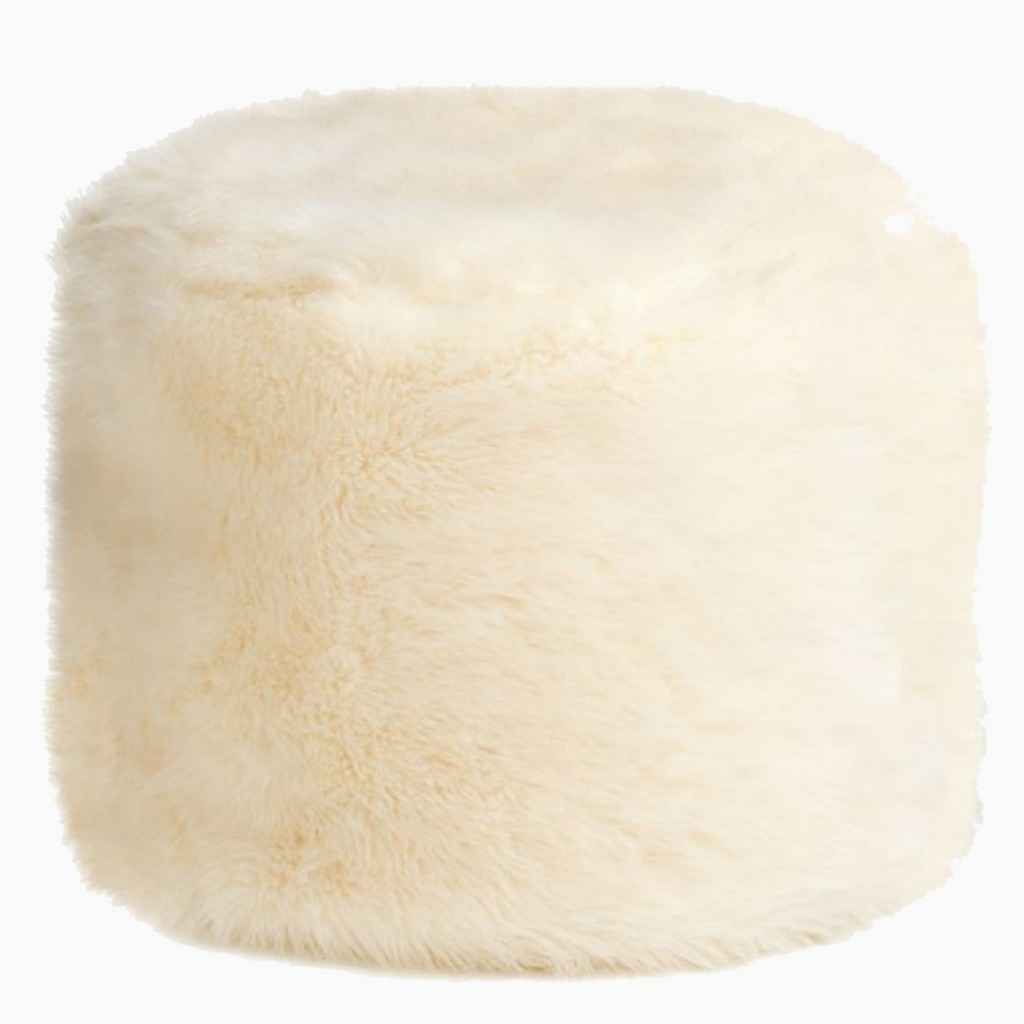 Main image of 柔软圆形仿毛皮墩Khaz款