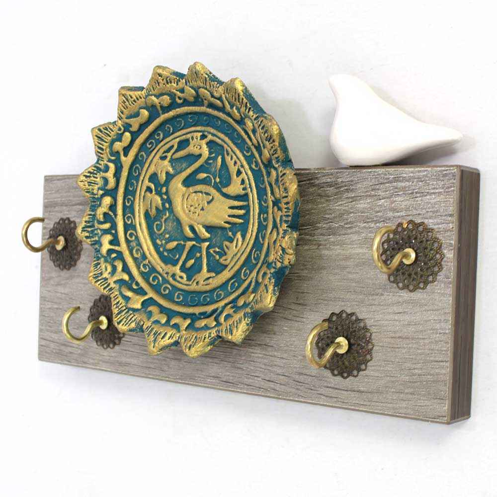 装饰手工墙面钥匙挂架,传统设计款