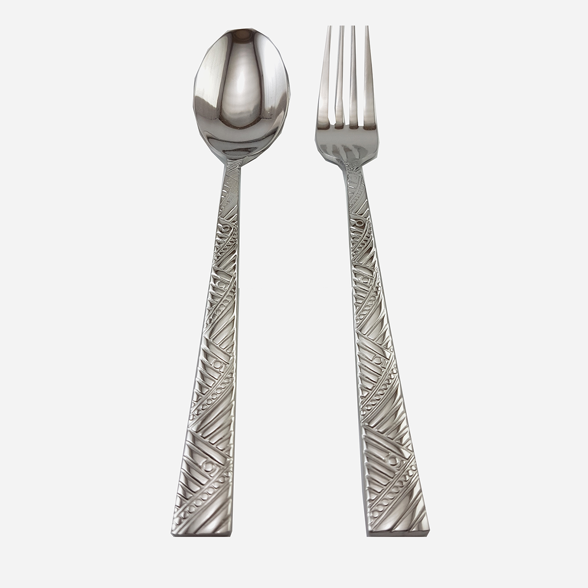 不锈钢刀叉餐具套装 12 件 维克多款