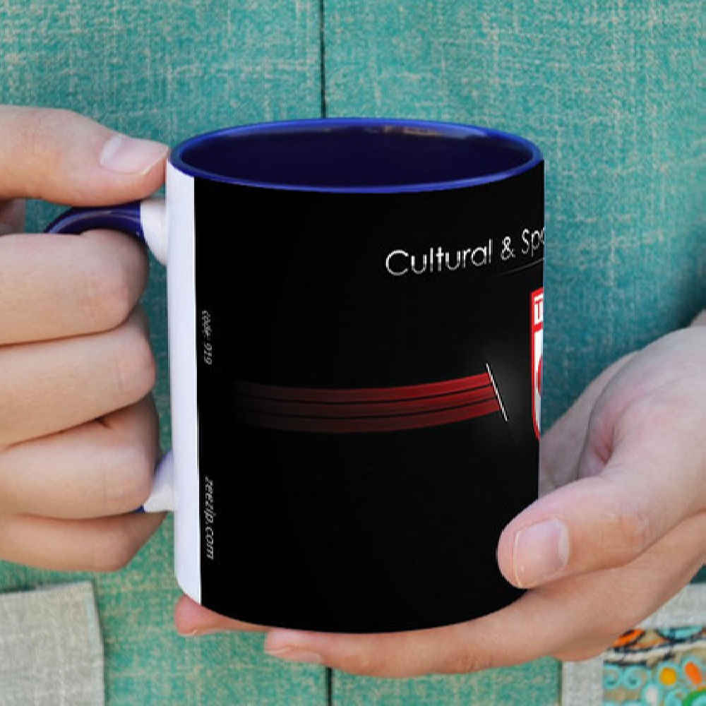 体育迷马克杯 – Tractor足球俱乐部标志(黑色)