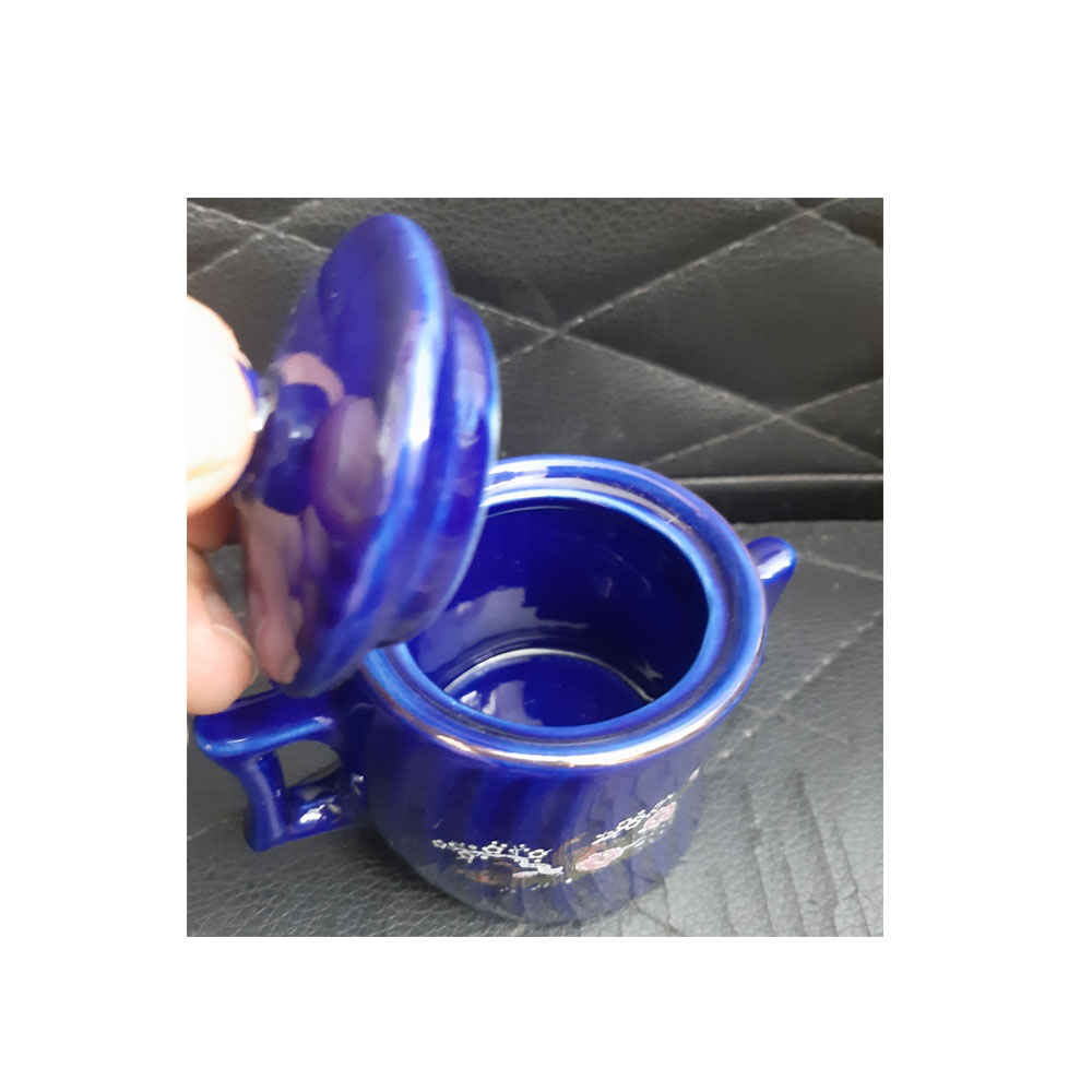 陶瓷糖罐 带盖 艺术风 Gol & Morgh 图案