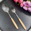 Thumbnail 3: 刀叉餐具套装 可洗碗机清洗 木柄款