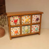 Thumbnail 4: 手工制作陶瓷抽屉柜——6格带木质盒