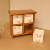 Thumbnail 2: 手工制作陶瓷抽屉柜——4格带木质盒