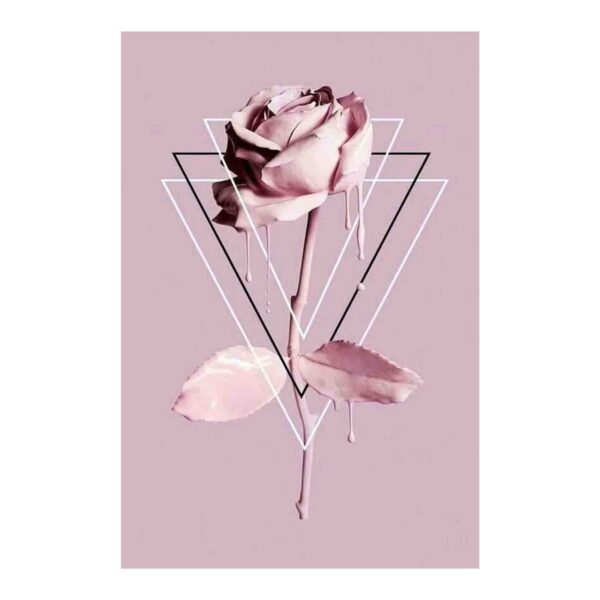 生日快乐贺卡 紫色花卉设计