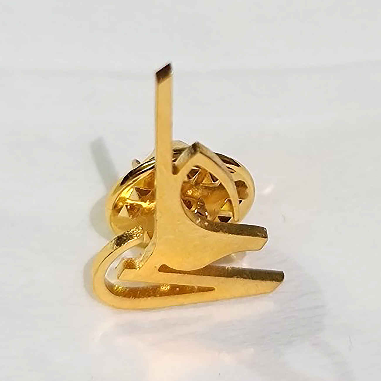 伊斯兰精美金属胸针 饰以“伊玛目阿里”名字