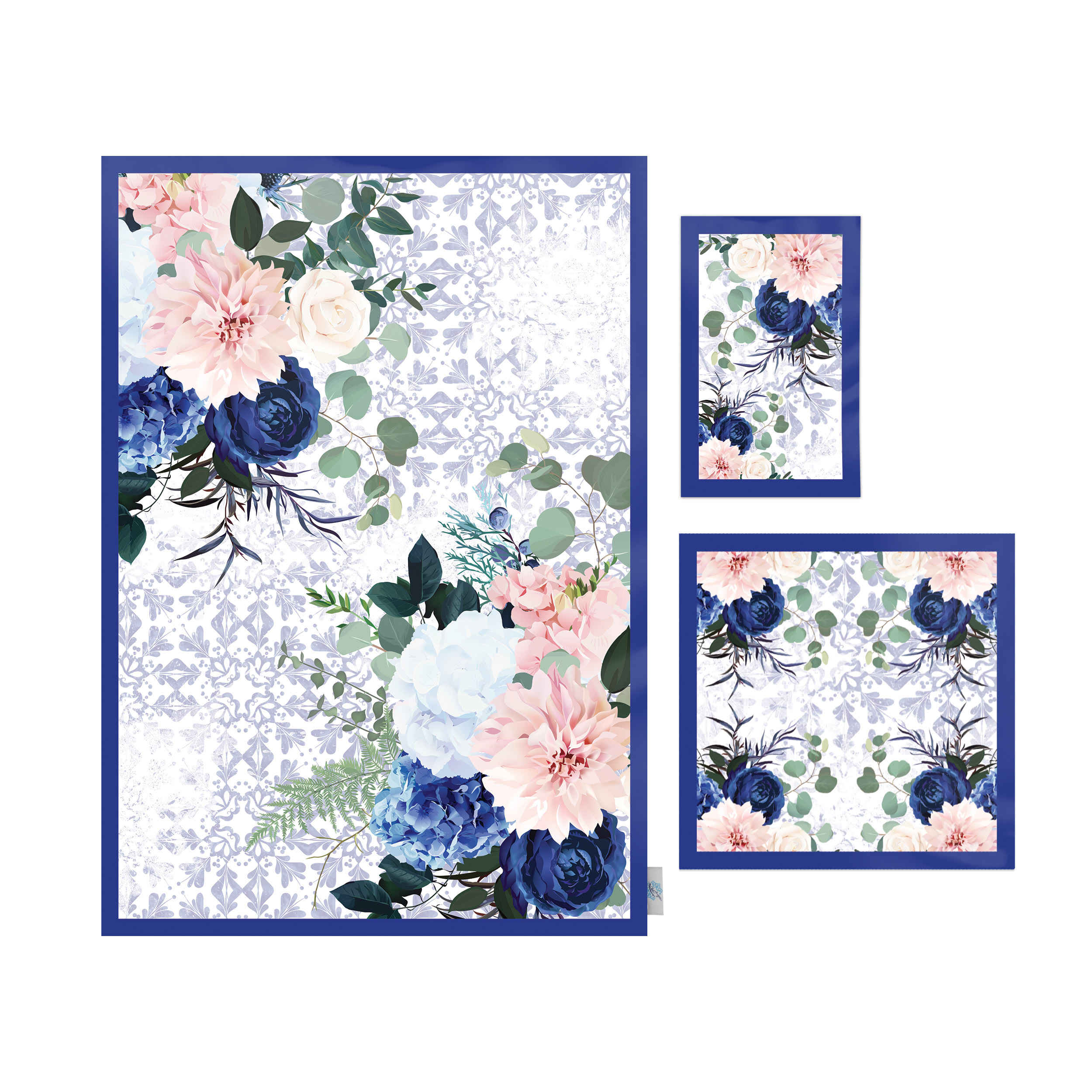 伊斯兰祈祷毯 天鹅绒Sajadah 轻质 花卉设计