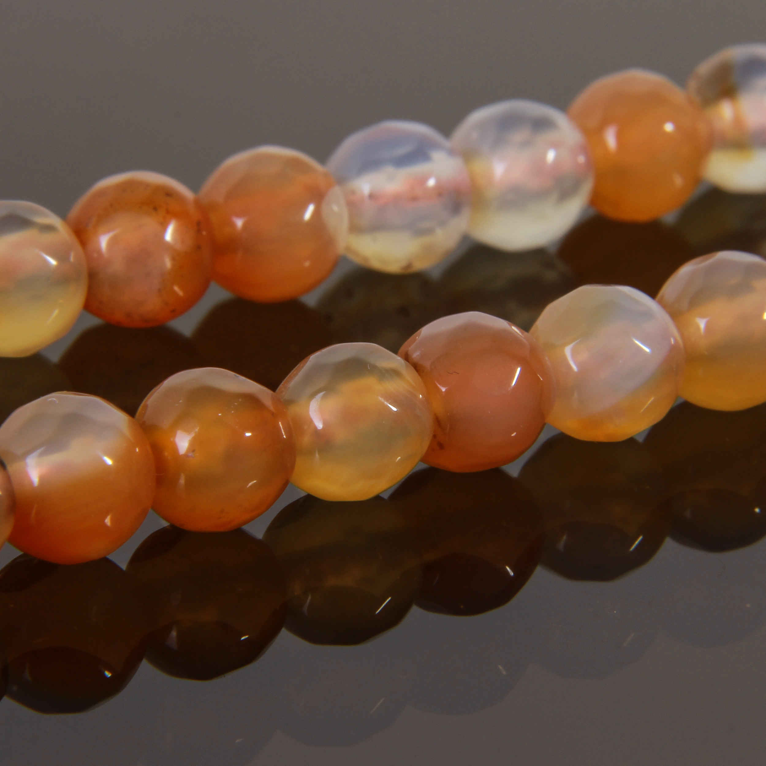 伊斯兰玛瑙念珠 Orange —— 101颗祈祷珠 Tasbih