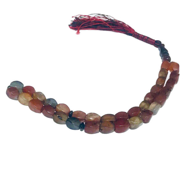 伊斯兰苏莱曼哈基克念珠 Red —— 33颗祈祷珠 Tasbih