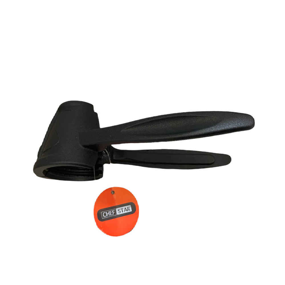 黑色核桃夹——耐用开坚果器,人体工学手柄