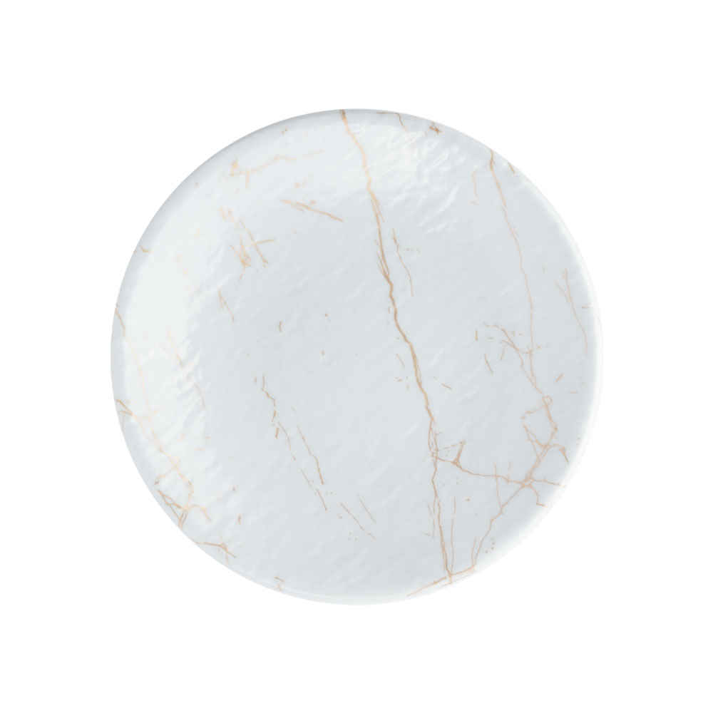 Main image of 美耐皿餐盘套装 – 可微波炉加热，大理石纹（三件装）