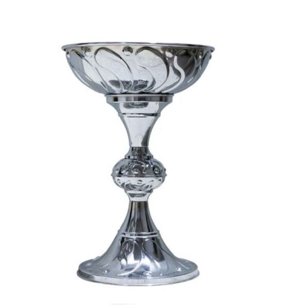 金属展示碗 – 落地支架（用于坚果和香料）