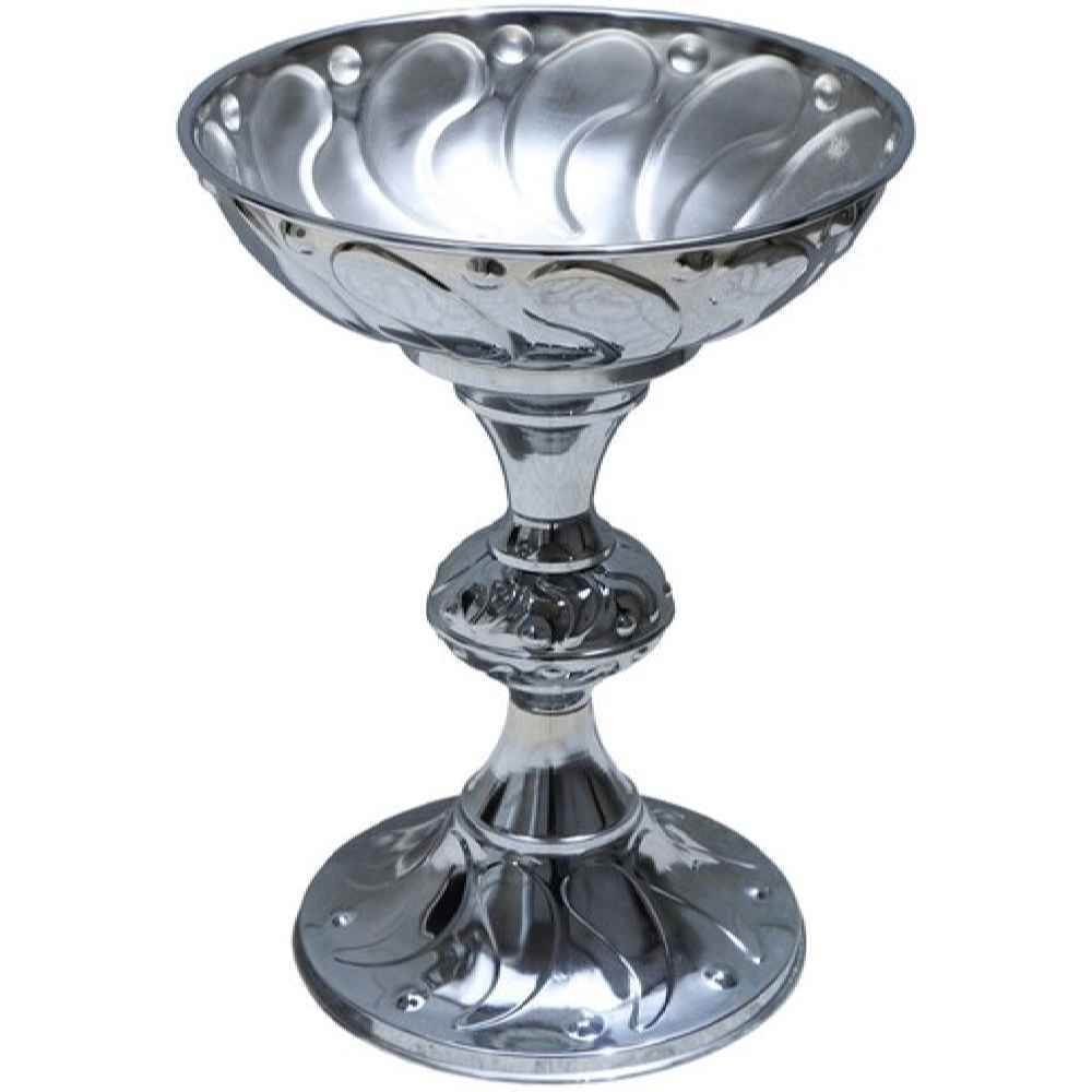 金属展示碗 – 落地支架（用于坚果和香料）