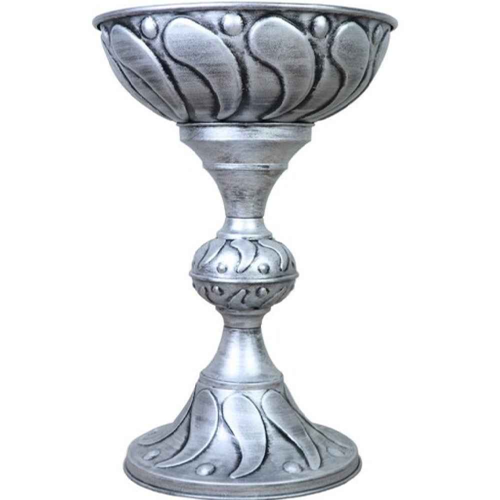 金属展示碗 – 落地支架 Patina 款(用于坚果和香料)