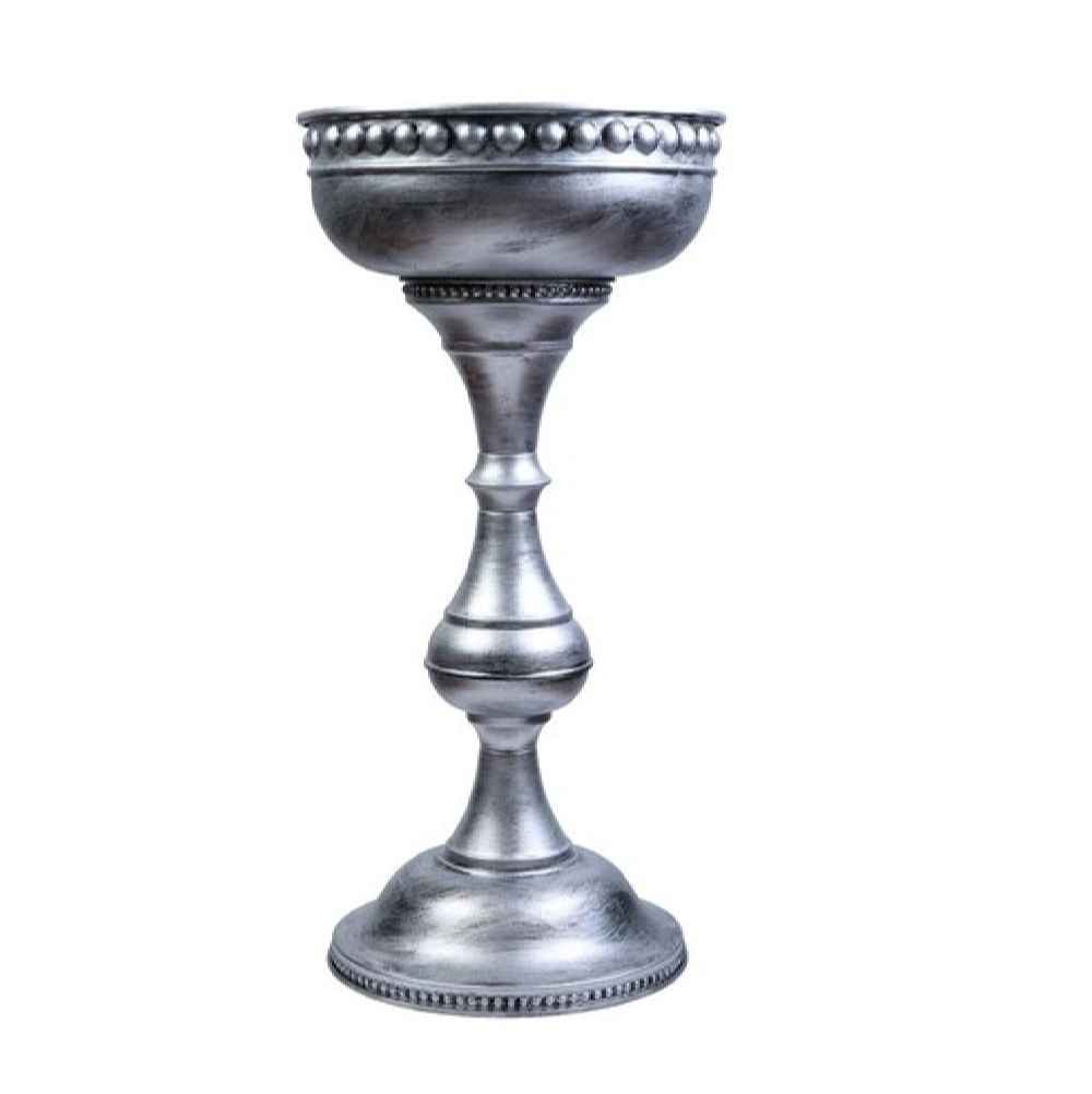 Main image of 金属展示碗 – 落地支架 Patina 款（用于坚果和香料）