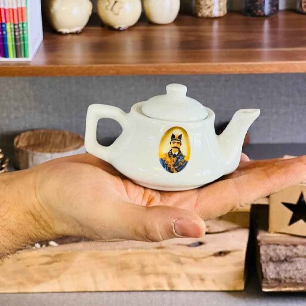 Main image of 藏红花浸泡壶 – 波斯卡扎尔风格「Naseri 款」