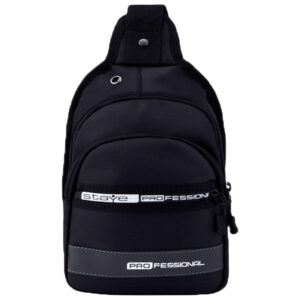 帆布斜挎肩包，多隔层设计，适合活跃生活