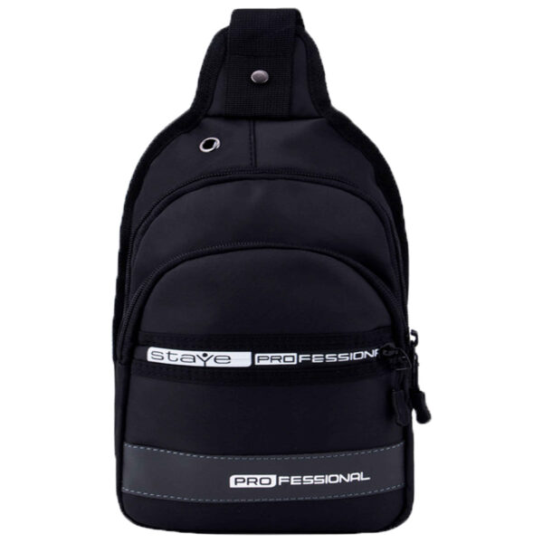 帆布斜挎肩包，多隔层设计，适合活跃生活