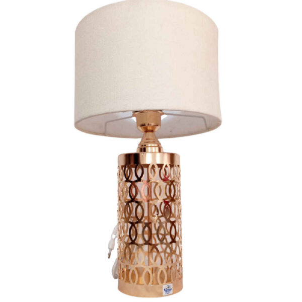 装饰台灯 – 带布艺鼓形灯罩 Laser款