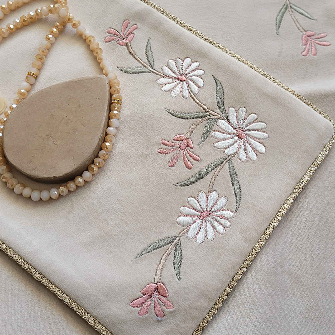 旅行祷告垫 – 穆斯林口袋便携款 Sajada 刺绣款