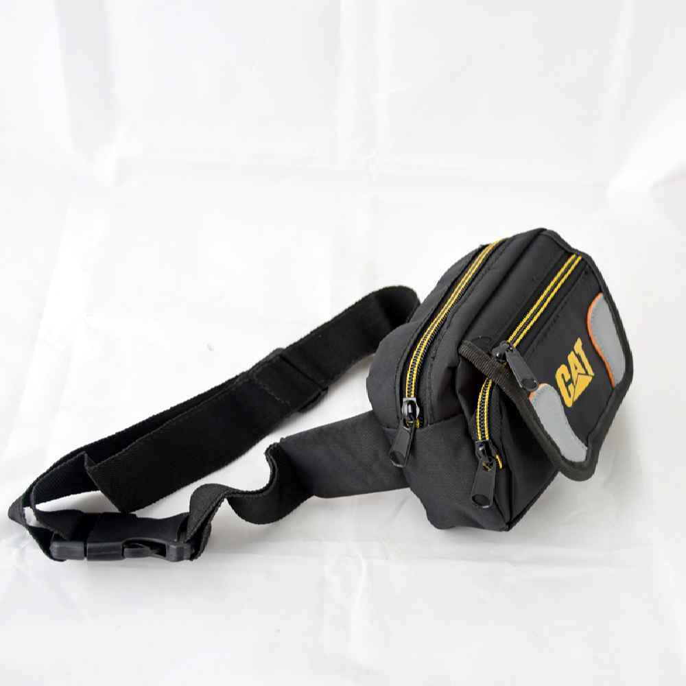 Caterpillar 帆布腰包,3 个口袋 & 可调节腰带 – 日常必备
