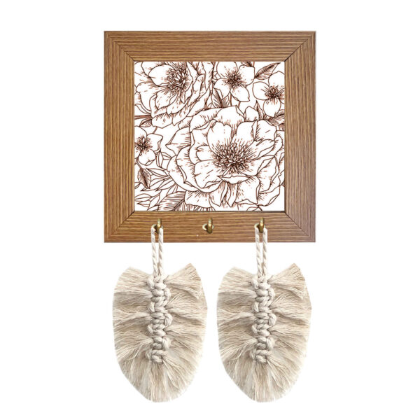 装饰手工墙壁钥匙挂架——适合入口处