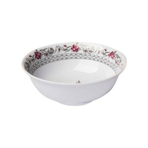 白色密胺餐具碗套装，可洗碗机安全 – Hani 型号（6 件套）