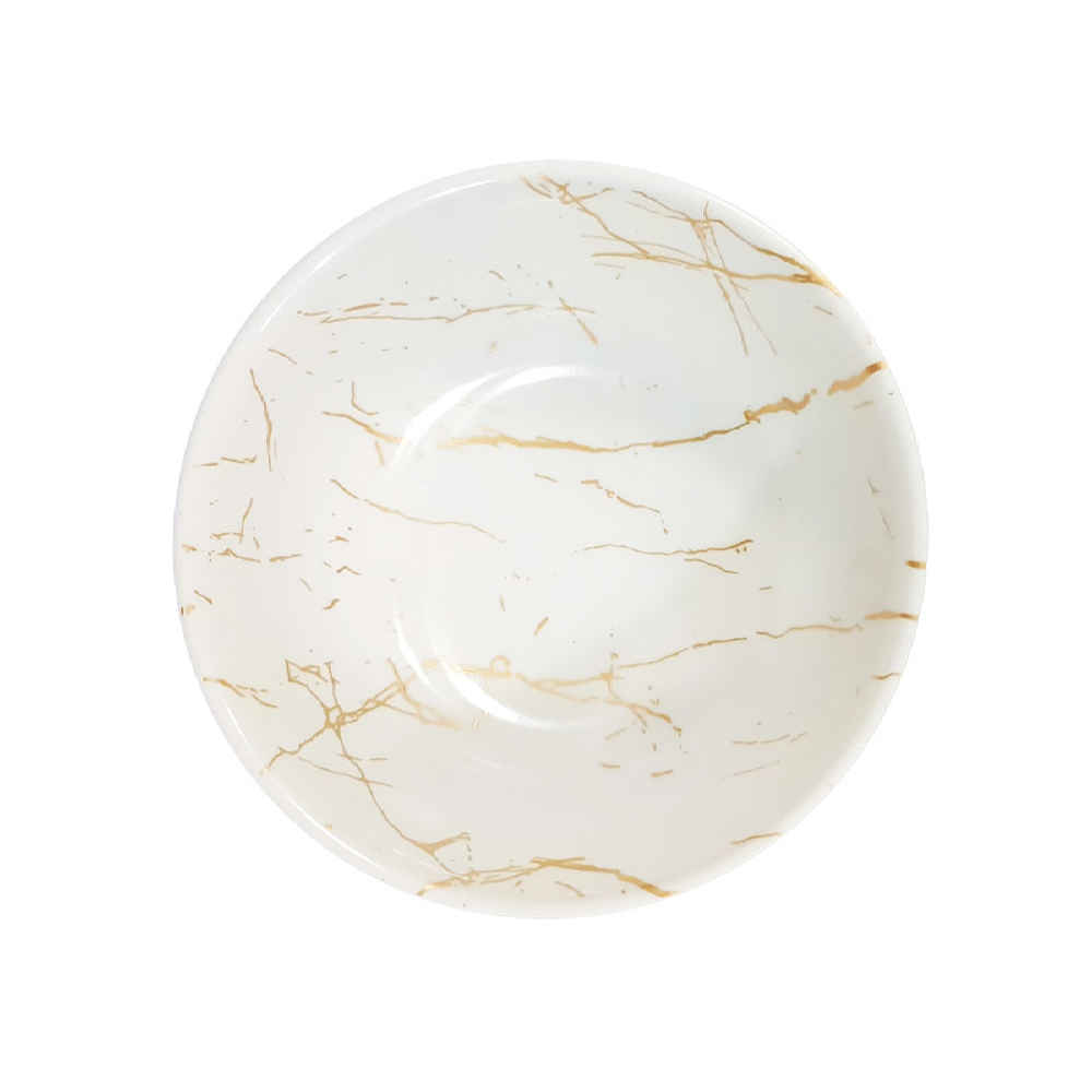 白色密胺餐具碗套装，可洗碗机安全 – Hani 型号（6 件套）