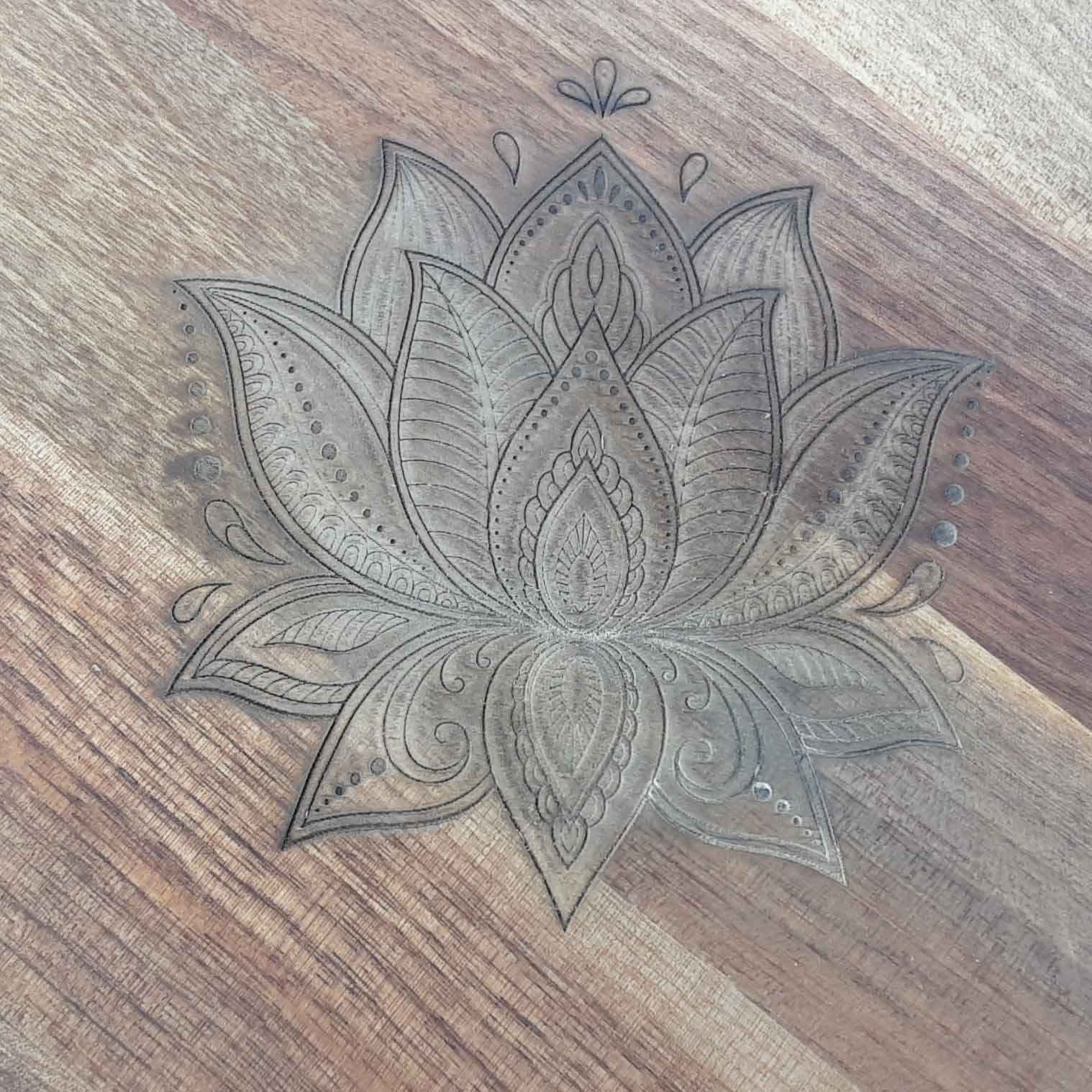 花卉设计托盘 带提手和底座 – Golnaz 款