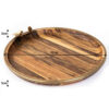 Thumbnail 2: 木质托盘 金色边框 鸟类图案 – 装饰实用两相宜