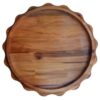 木质餐盘 镶边设计 – 适合茶点或零食