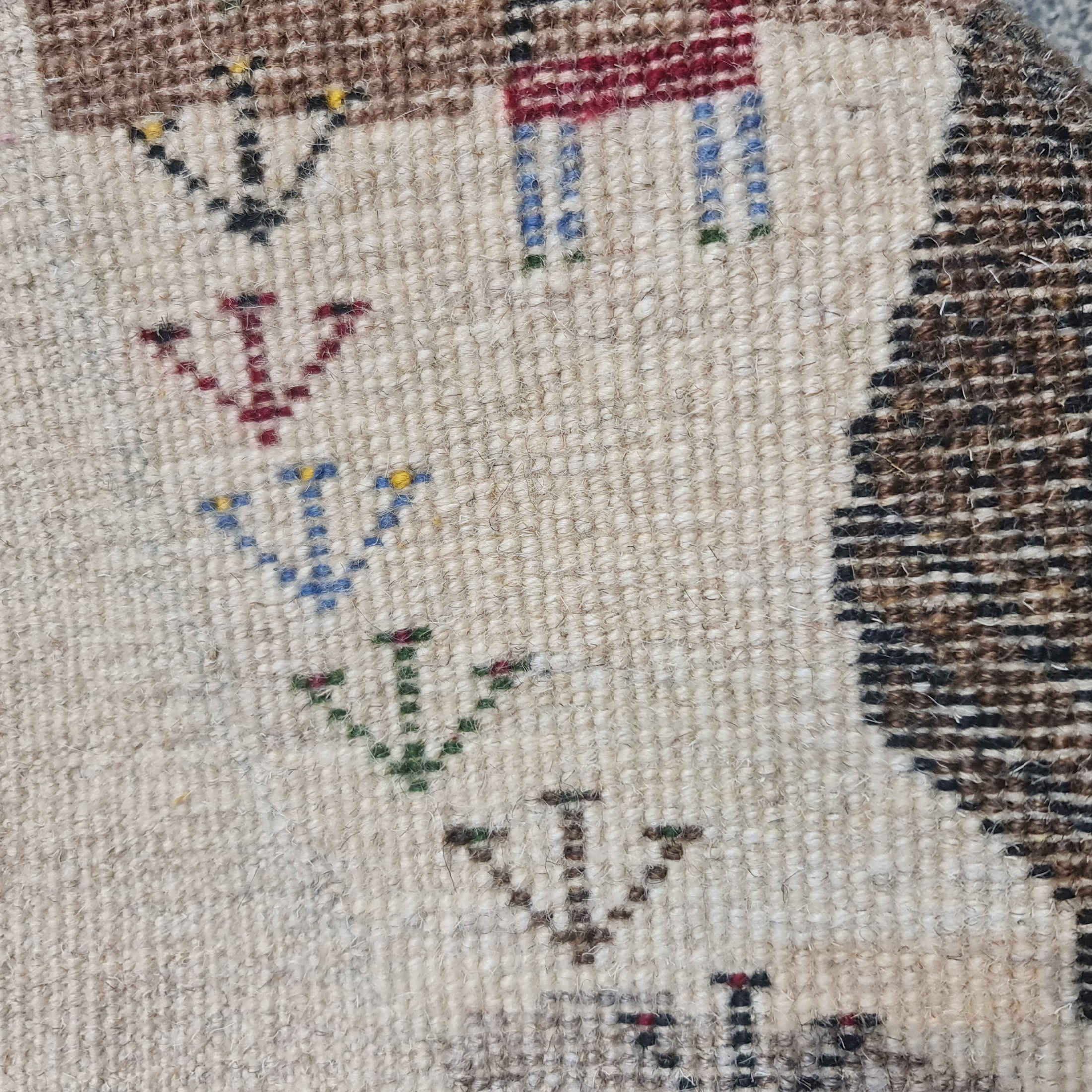 正宗波斯加贝手工羊毛地毯 法尔斯树木图案